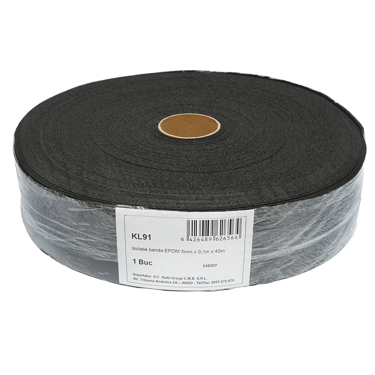 45m roll of EPDM sealing tape 100x3mm for solar panels