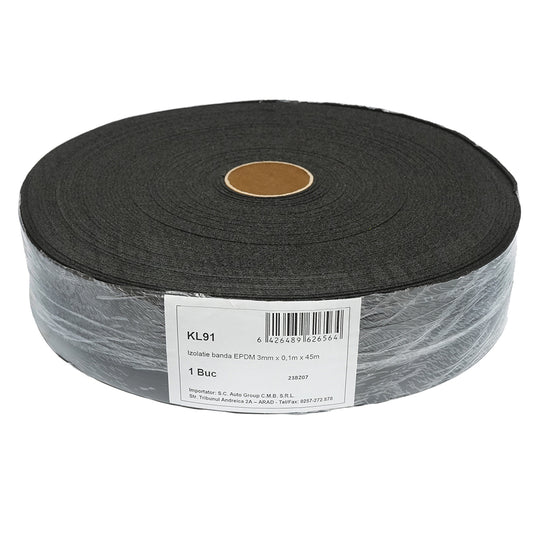 45m roll of EPDM sealing tape 100x3mm for solar panels