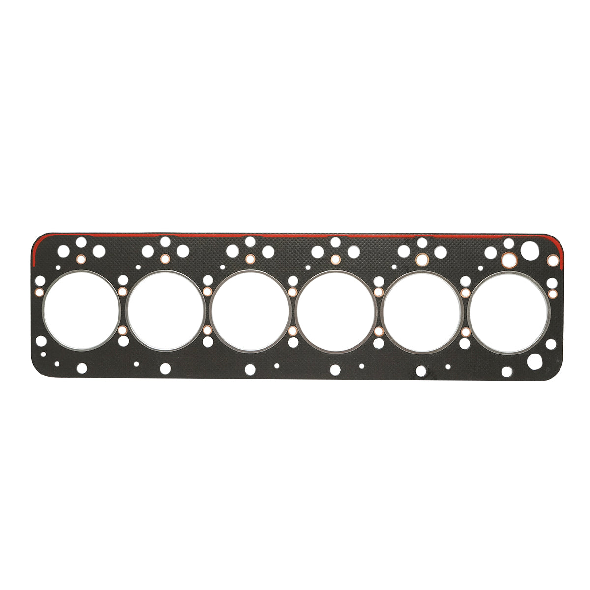 Cylinder head gasket for 6-cylinder engine with an inner diameter of 100mm, thickness 1.43mm for Fiat (Iveco engine) OEM 153625461