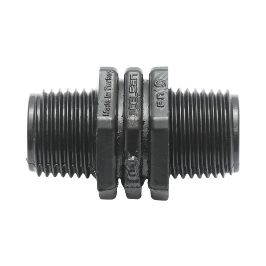 Equal nipple with external thread D1/2x1/2 toll for irrigation systems PN10