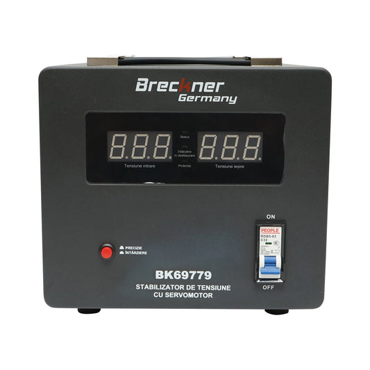 5000VA single-phase automatic voltage stabilizer with servomotor Breckner Germany