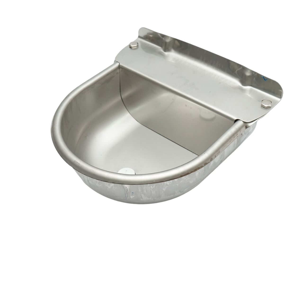 Stainless steel waterer 2L with float, constant level 270x250x230mm Breckner Germany