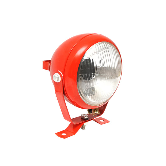 Red lamp, adjustable work projector with UNIVERSAL switch 12V