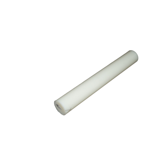 White polyamide PA6 bar 1000x140mm 19kg