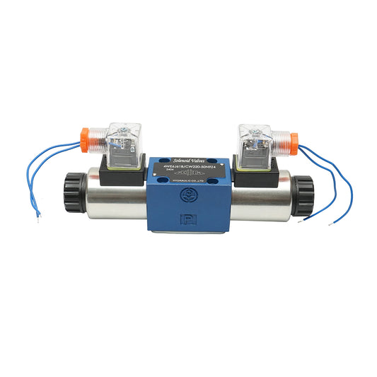 AC220V directional solenoid valve for 6 ways flow control hydraulic installations HDQX2206J 4WE6J61B CW220-50N9Z4