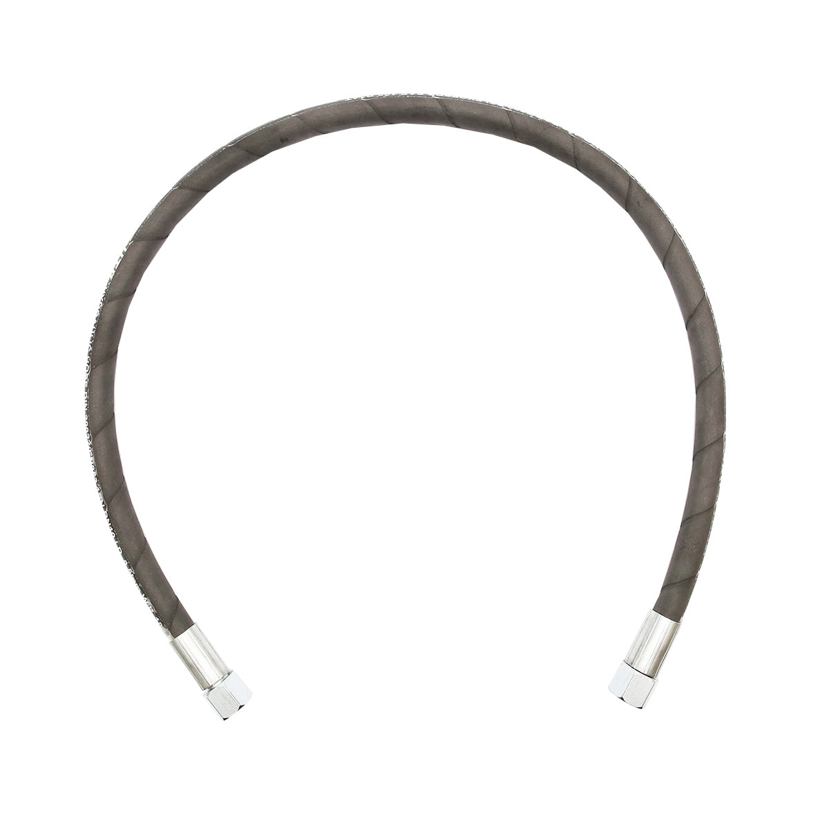 Pressure hose 2SN DN10 certified with hydraulically fixed ends L = 1000 mm (Reduction M20X20)