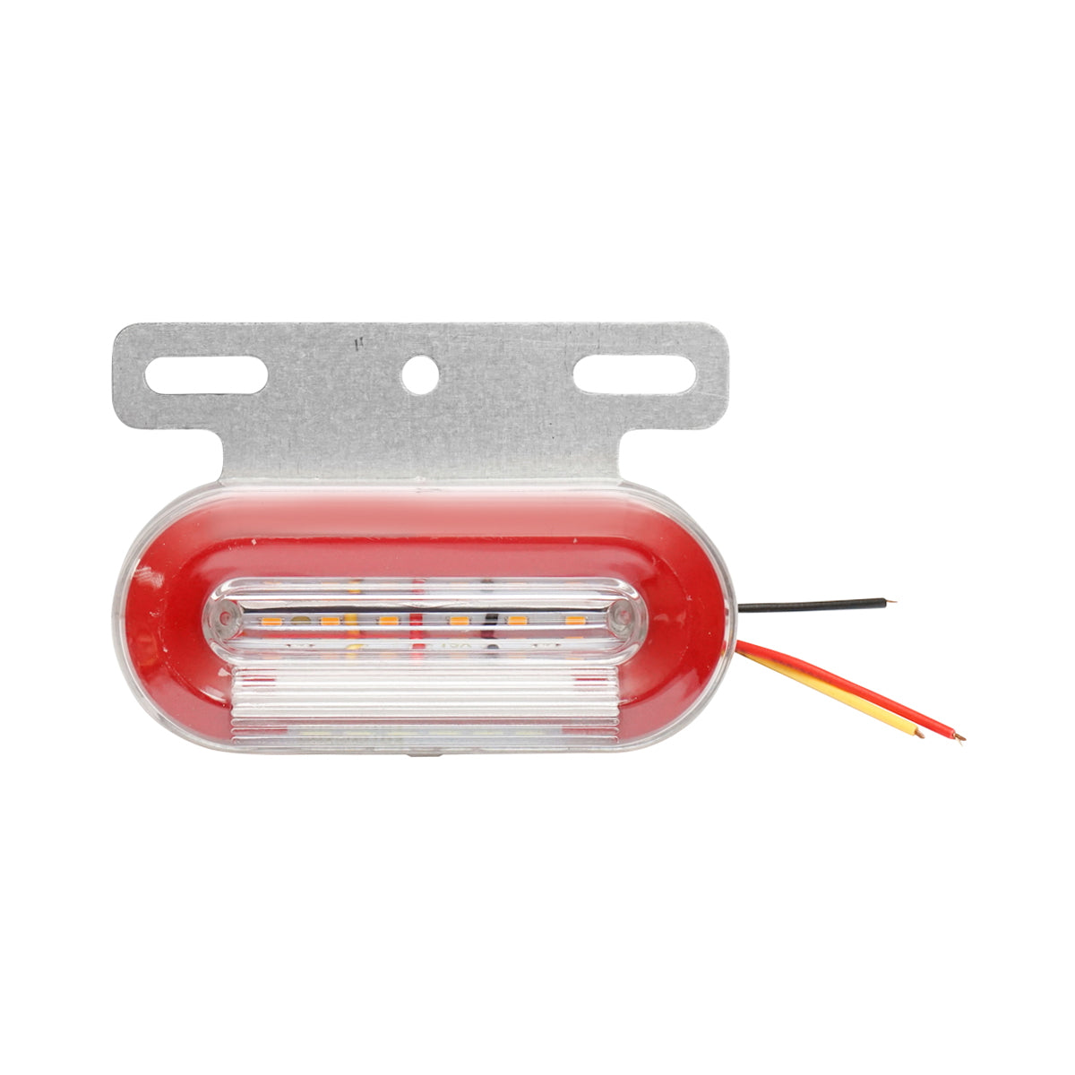 Red-white side marker lamp with 6 LEDs 24V Breckner Germany