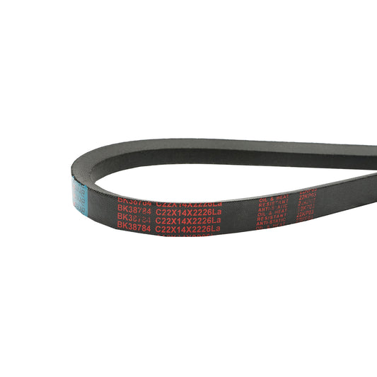 Trapezoidal transmission belt C 22x14x2226 LA 22x2226 Breckner Germany