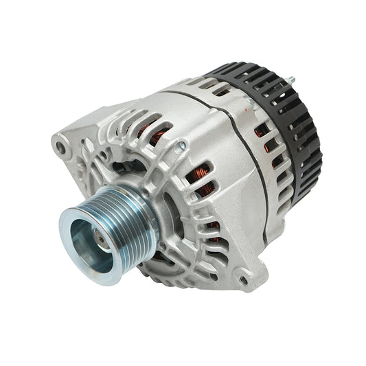 12V/120A alternator for Fiat, New Holland, Case IH, Iveco OEM code 87371504, 2855467, 504193811, 11203434, 72735560