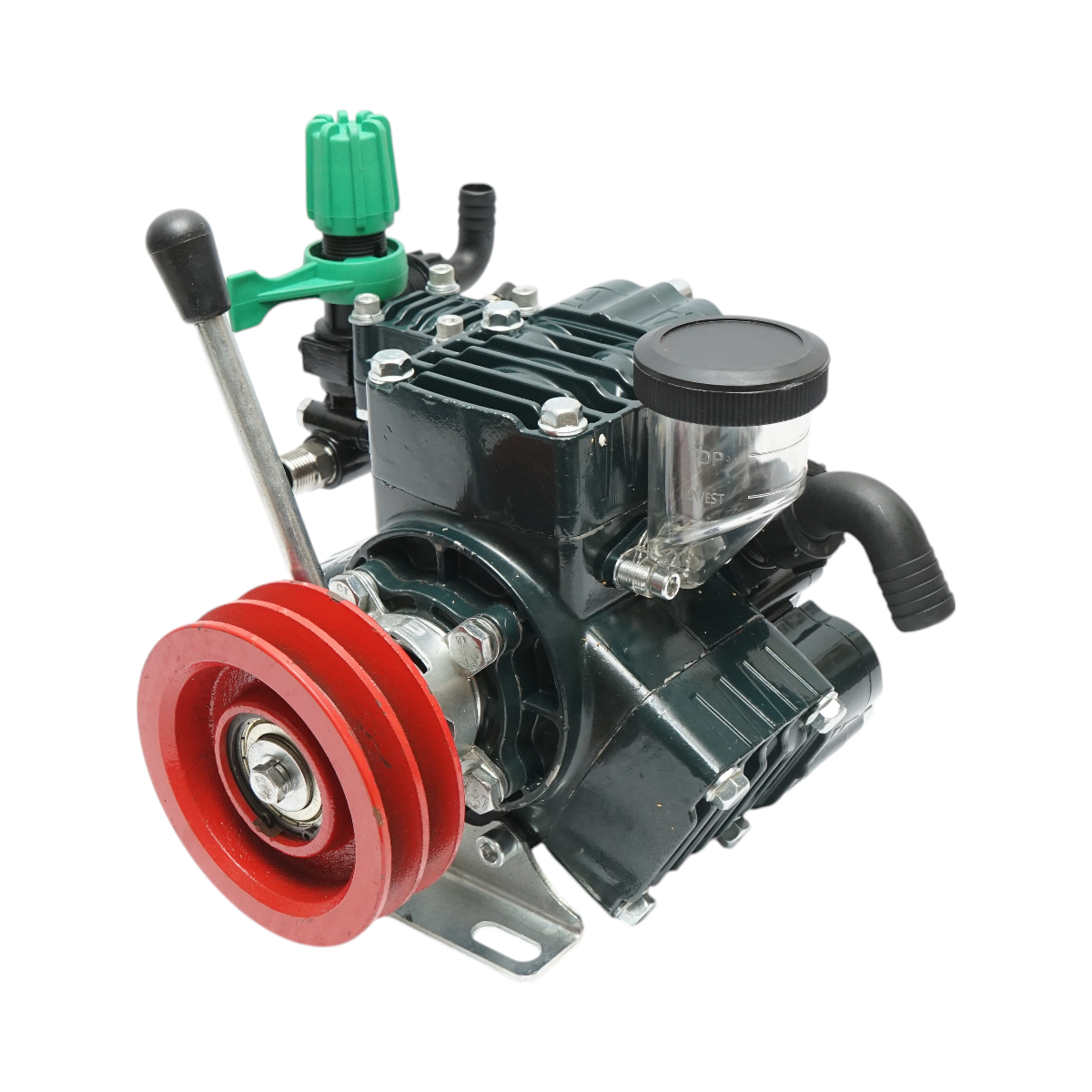 Diaphragm pump 4CP/3KW with 4 membranes, flow rate 45L/min, pressure 25 bar, speed 500-600 r/min