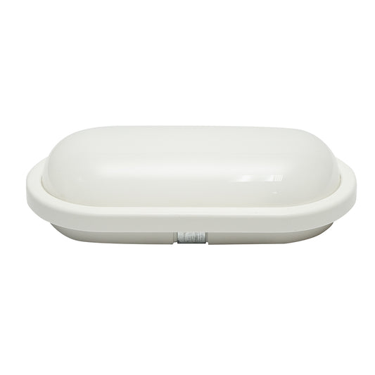 LED ceiling light 15W, 220V, 7000K cold light lighting fixture 215x115x70mm interior/exterior Breckner Germany