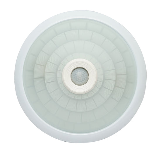 LED ceiling light with twilight sensor 220V, E27 2x40W, 360 degrees, 300x105mm Breckner Germany