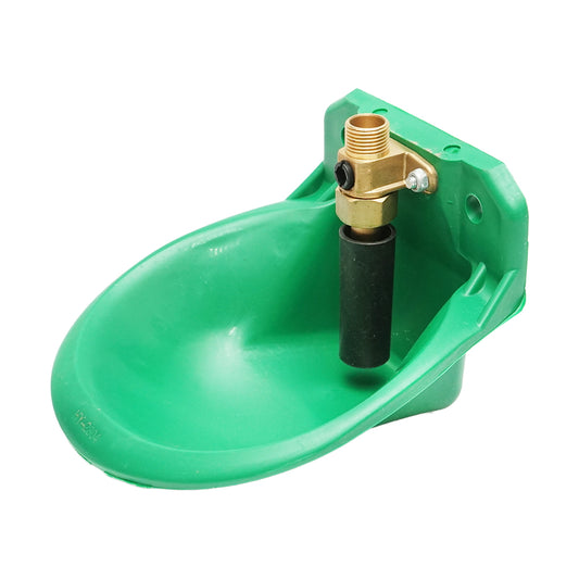 Plastic sheep waterer with pipe-type vent 18.5x20cm