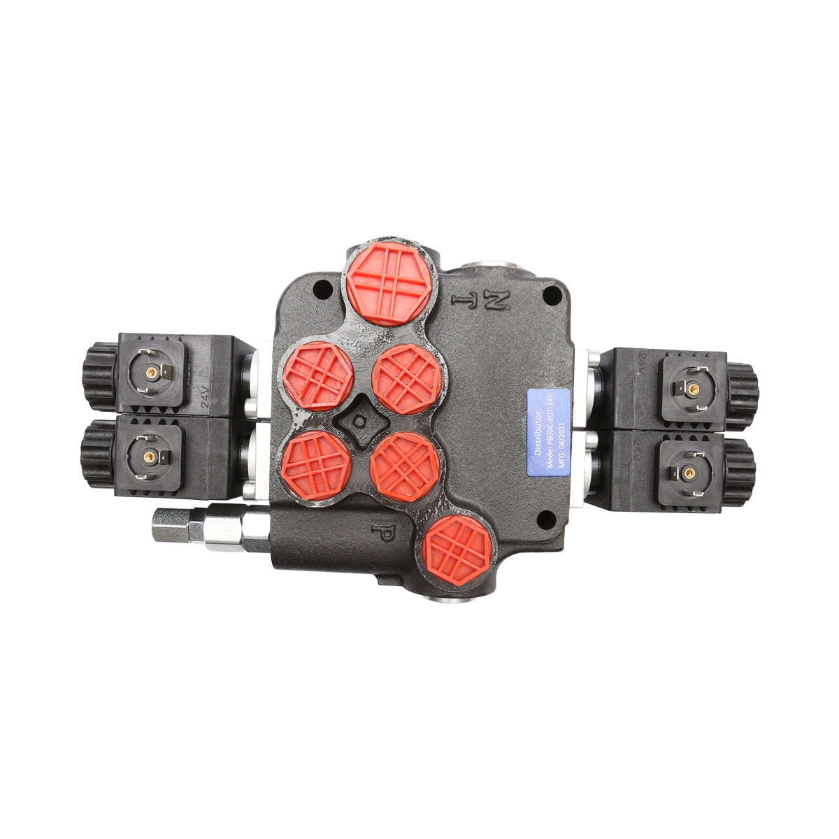 P80 electromagnetic hydraulic distributor with 2 ways, 24V Breckner Germany