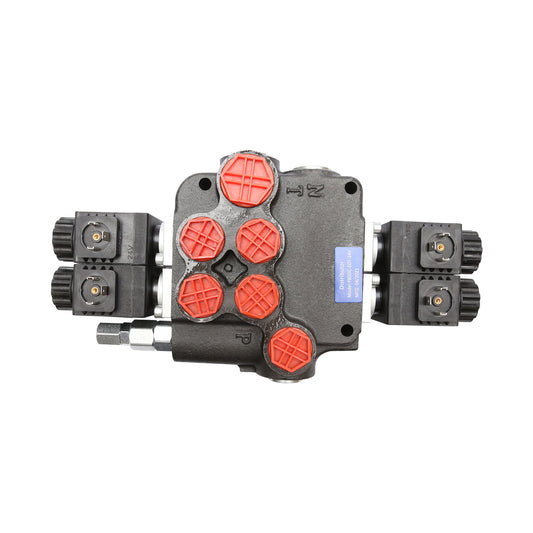 P80 electromagnetic hydraulic distributor with 2 ways, 24V Breckner Germany