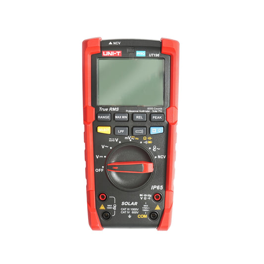 Professional Solar Pro UT196 digital multimeter, 1700V True RMS UNI-T