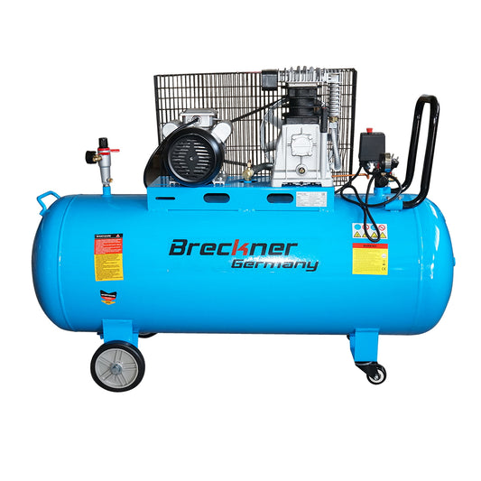 Air compressor 220V, 200L power 2.2kW/3HP maximum pressure 8 Bar, flow rate 250L/min Breckner Germany
