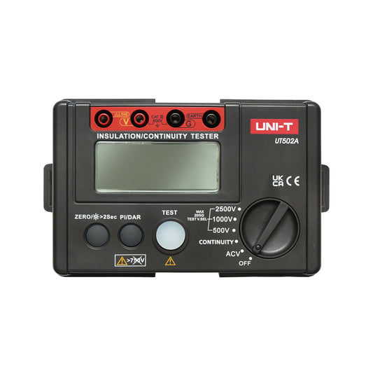 Digital multimeter, insulation resistance UT502A, with 3 functions UNI-T