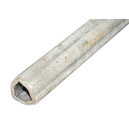 Set of triangular cardan tube series T6 exterior 54 and interior 45 cross 30.2x92 L=1m