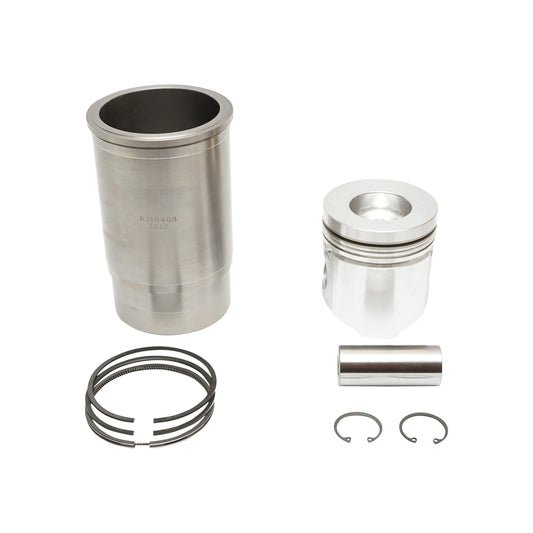 Piston set for John Deere Perkins engine OEM codes R78041, AR90550, AR71592, Perkins 6-cylinder engine