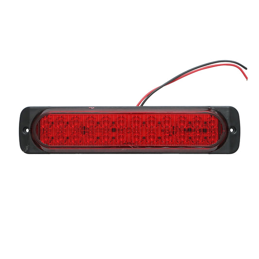 Slim LED side marker lamp 12-24V, red FR1280 Breckner Germany