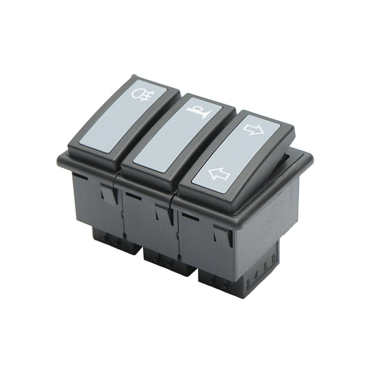 Control panel, universal 3-button switch