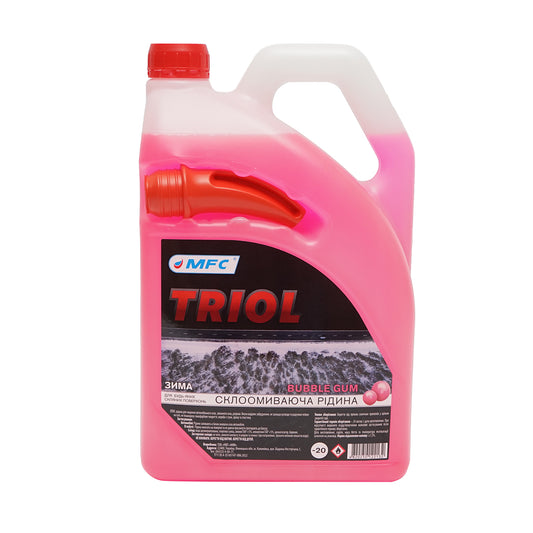 Windshield fluid -20 degrees, bubble gum scent 5L TRIOL