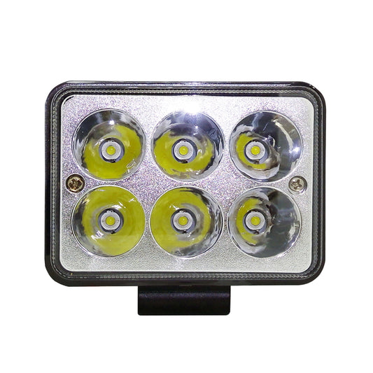 Lamp with 6 LEDs 10-90V 18W - flood angle 60 degrees type flood Breckner Germany