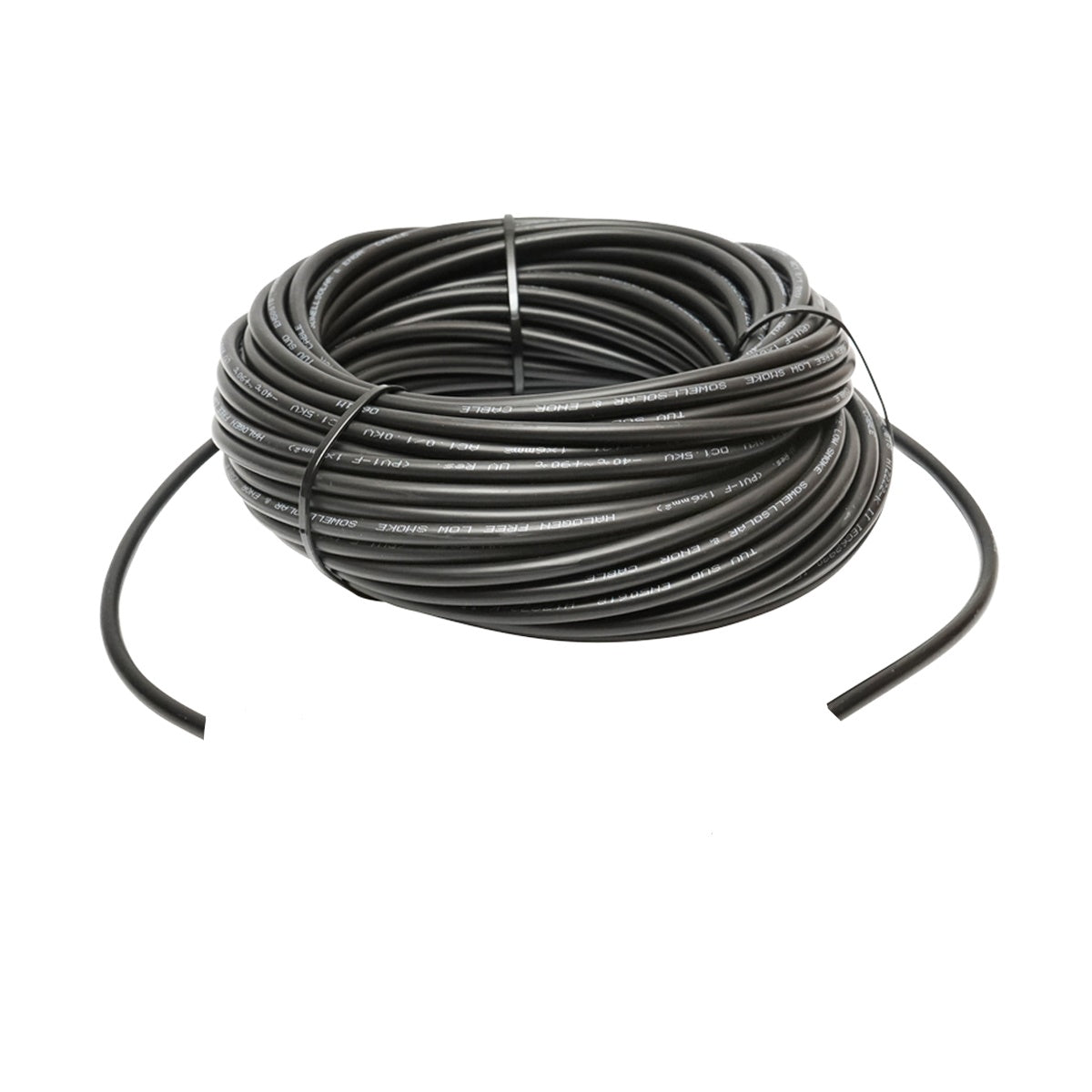 Solar panel cable 4mmx10m black 1.5KV, H1Z2Z2-K Breckner Germany