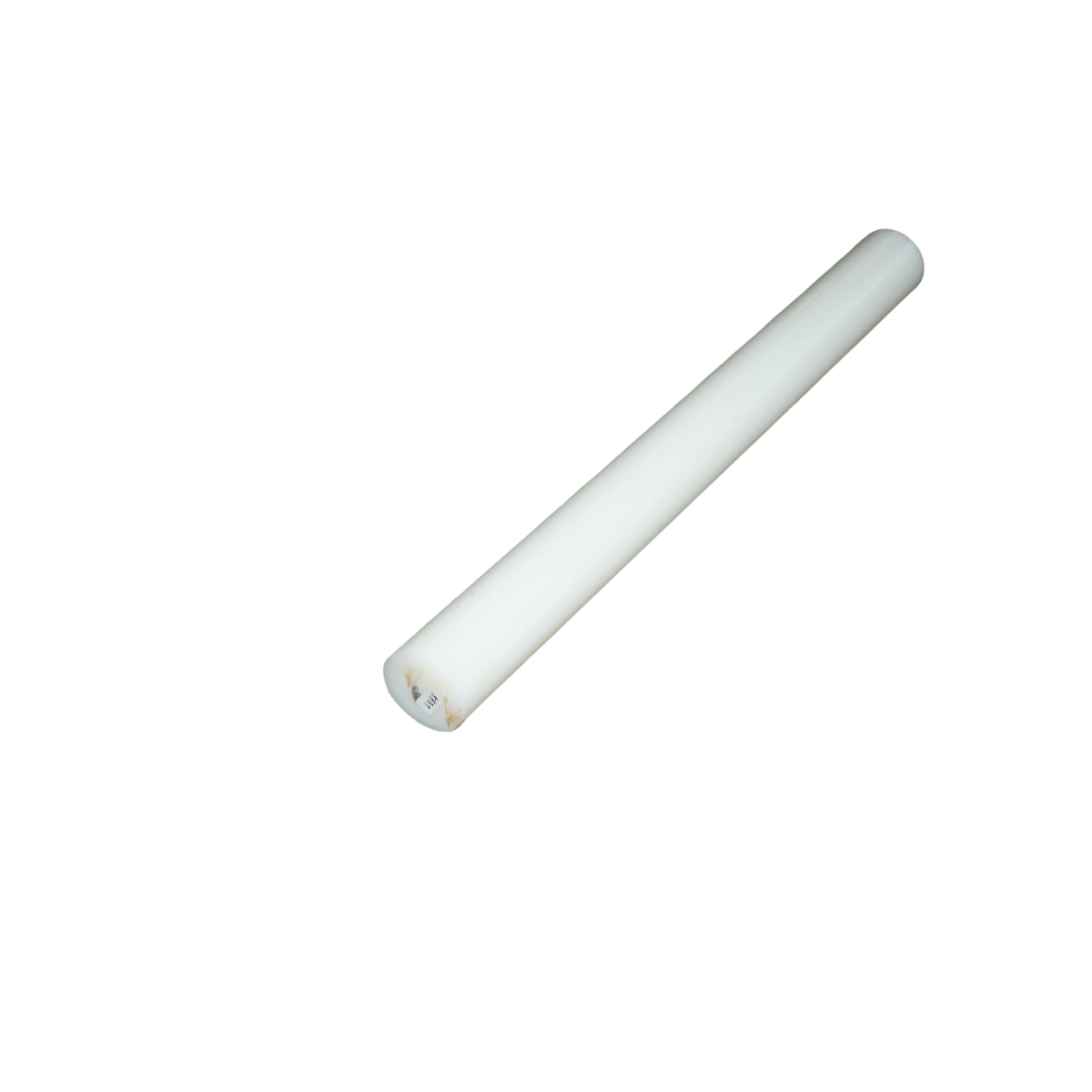 White PA6 polyamide bar Fi 100x330mm, 3.26Kg
