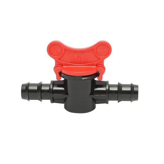 Equal dripping tube faucet D16x16mm for irrigation systems