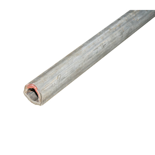 Set of triangular cardan tube series T4 exterior 43.4 and interior 40.1x36.1 cross 27x74.6 L=1m