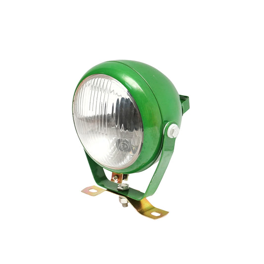 Green lamp, universal work projector for tractor, agricultural machinery, adjustable with switch 12V