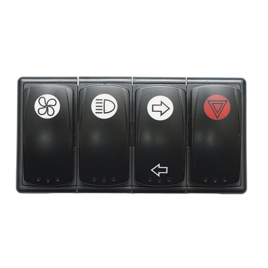 Control panel, 4-button universal switch