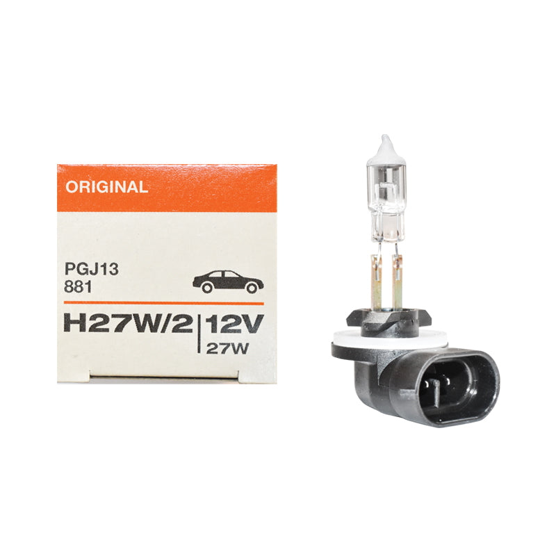 Halogen bulb (Osram) H27 12V 27W PGJ13 - lateral socket