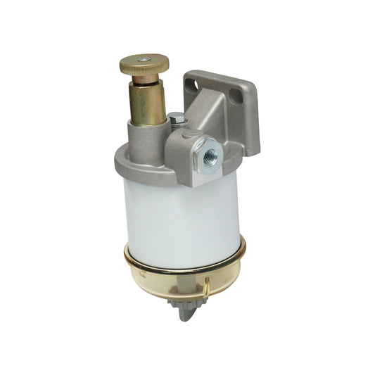 Fuel filter battery with water separator for UTB, Fiat, New Holland, Massey Ferguson, Ford, Case IH OEM code 7111-296, 5802302816