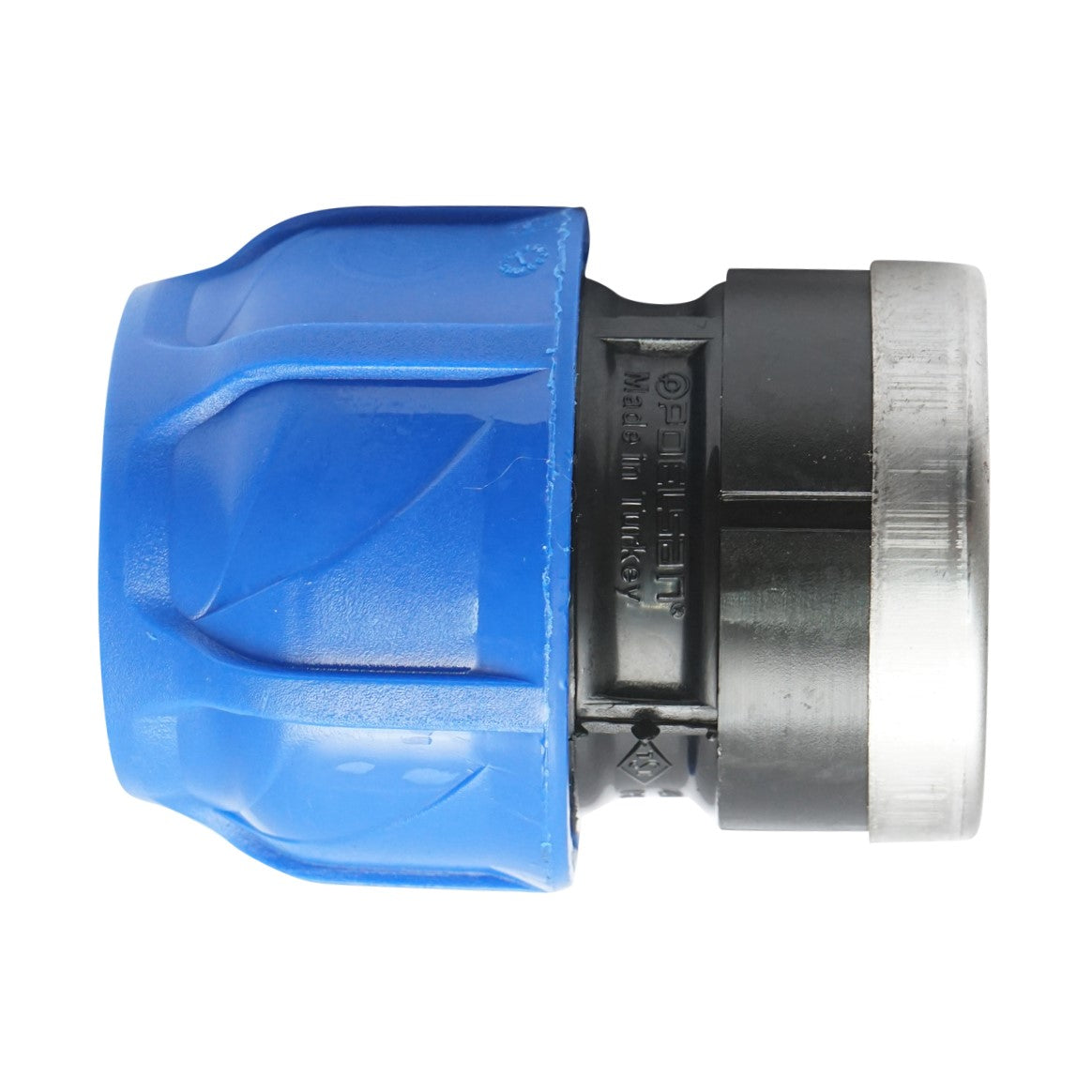Compression fitting with internal thread D40mmx1-1/2 inch, PN16 for irrigation systems