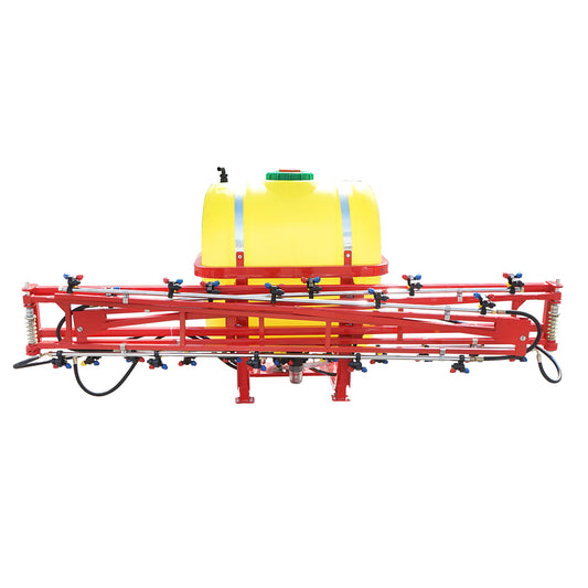 Herbicide sprayer with a 400L tank and a 12m arm, 35HP with 25 triple nozzles