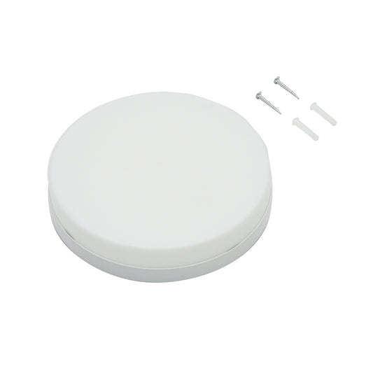 LED ceiling light 24W, 220V, IP20, 180 mm, round light body interior/exterior moisture-resistant Breckner German