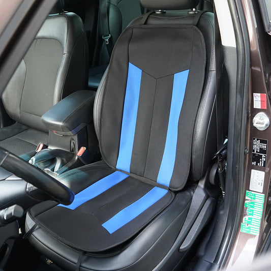 Universal chair cover 104x45cm black-blue Breckner Germany