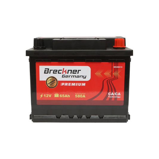 Accumulator, car battery 65Ah, 580A, 12V BRECKNER PREMIUM