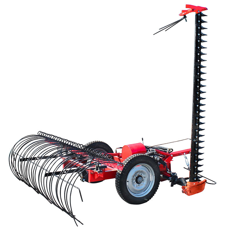 Side mower with rake 9GBL-2100 hydraulic with cardan