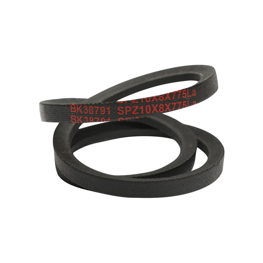 SPZ trapezoidal transmission belt 10x8x775 LA 10x775 Breckner Germany