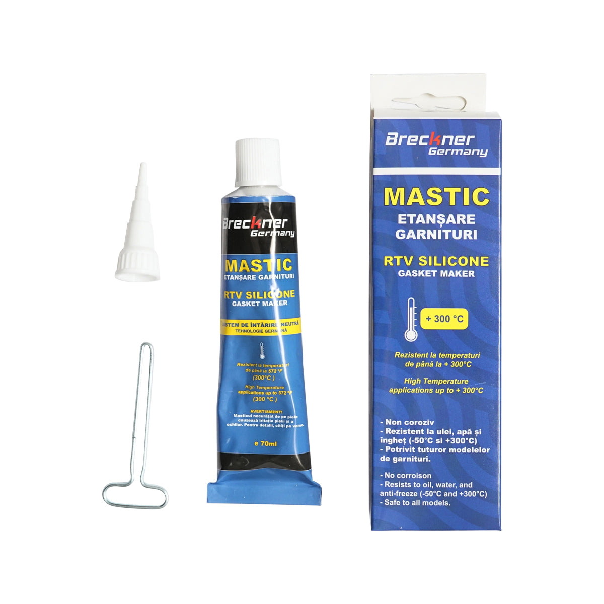 Sealant silicone for gaskets +300 degrees Breckner Germany