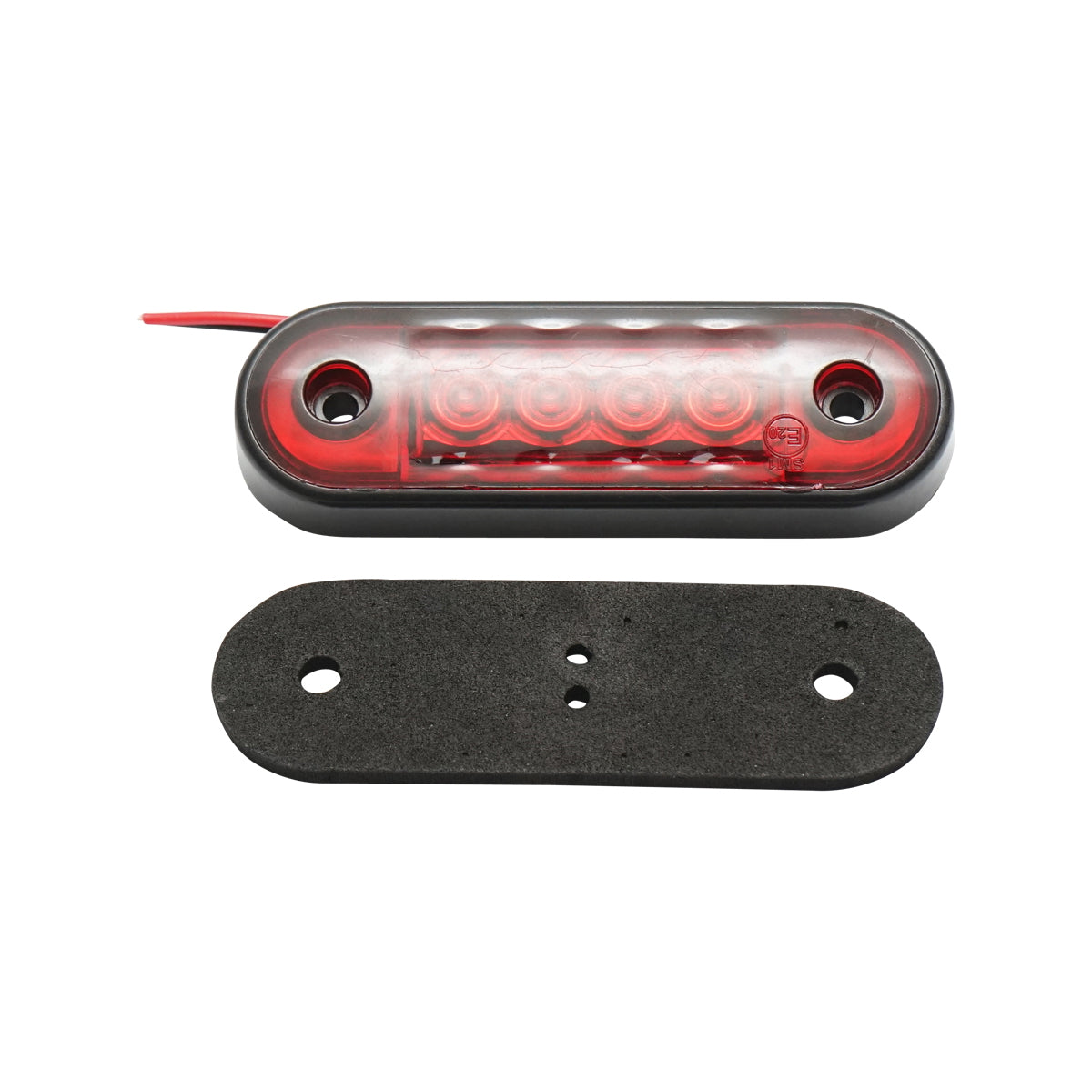 Red LED side lamp 12-24V FR0170 Breckner Germany