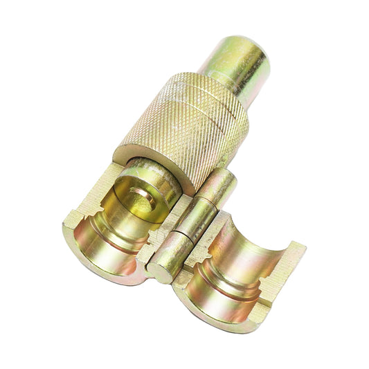 Tool for crimping, bending flexible corrugated stainless steel pipe DN16