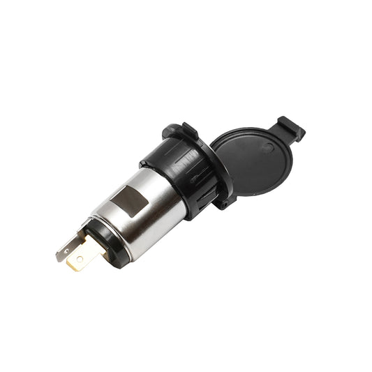 Universal car lighter socket 12-24V, fi26 with 2 pins 120W Breckner Germany