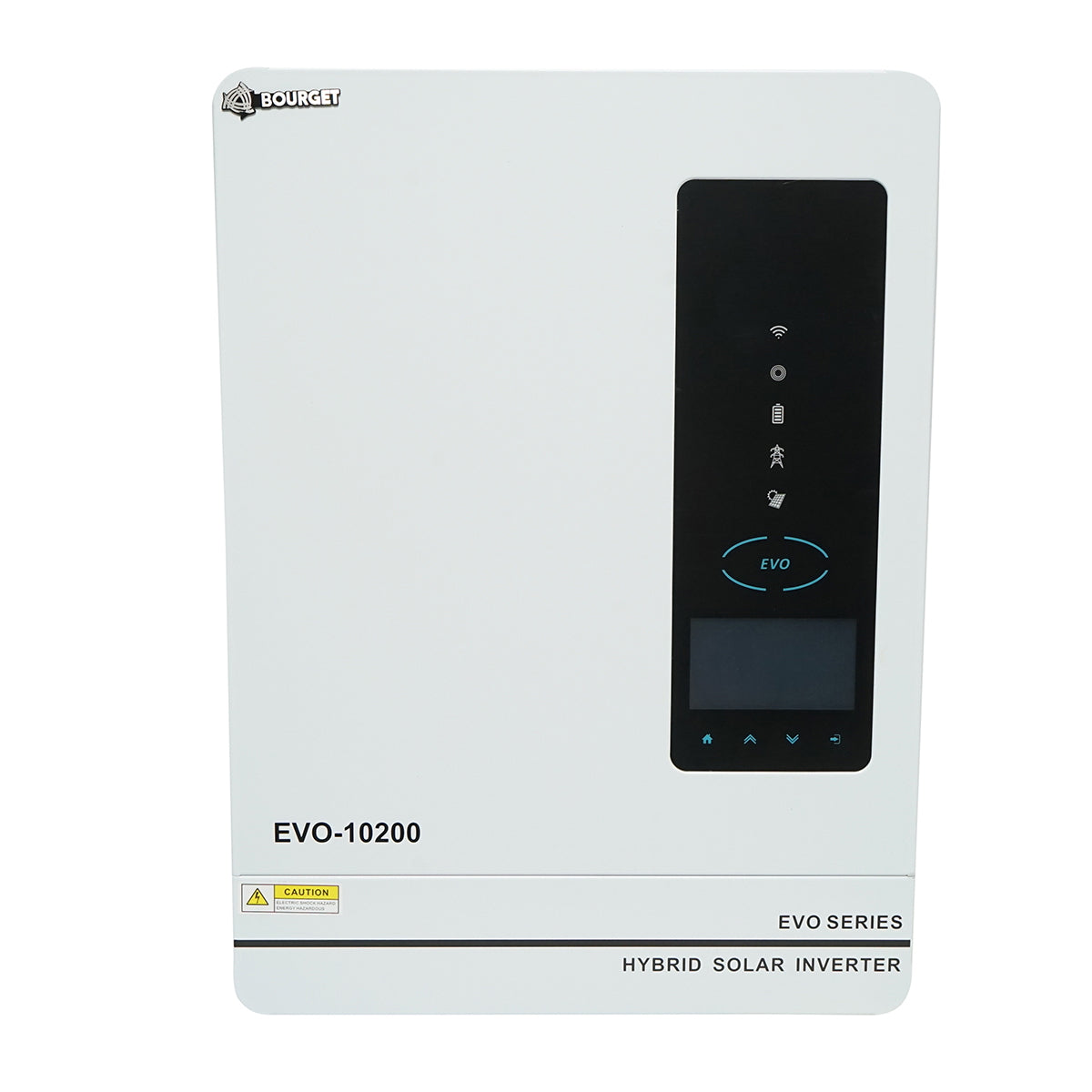 Hybrid solar inverter 10.2 KW, 48V, 160A MPPT, single-phase, ON/OFF-GRID, EVO-10200 Bourget