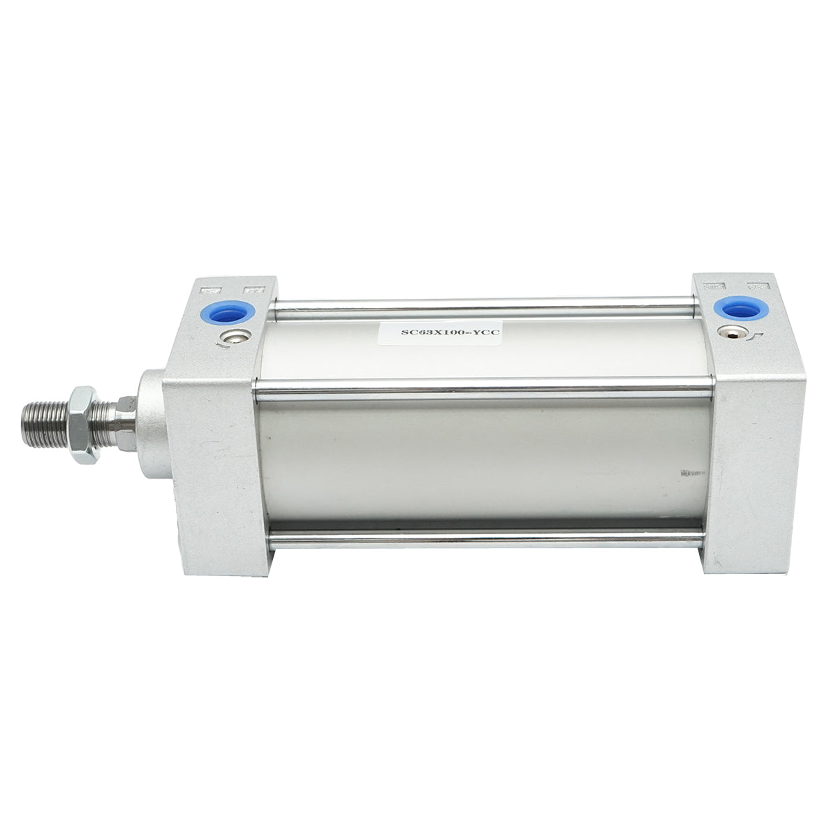 Aluminum pneumatic cylinder diameter 63mm, stroke 100mm