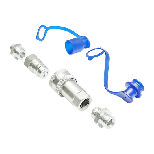 Pass valve for old man-woman with plastic protective caps M20x20